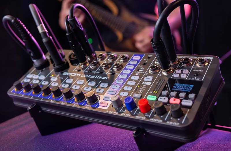 Zoom LiveTrak L6max 數(shù)字調(diào)音臺