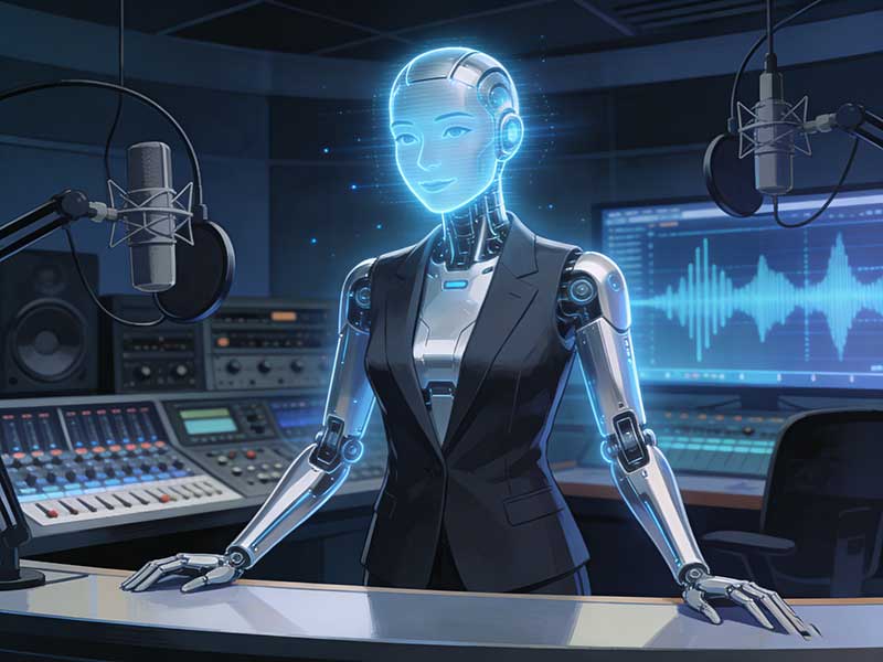 AI主播進(jìn)電臺:當(dāng)傳統(tǒng)電波遇見未來之聲
