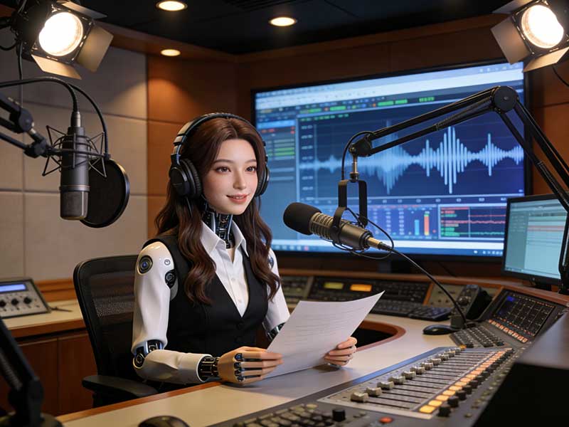 AI主播進(jìn)電臺：當(dāng)傳統(tǒng)電波遇見未來之聲