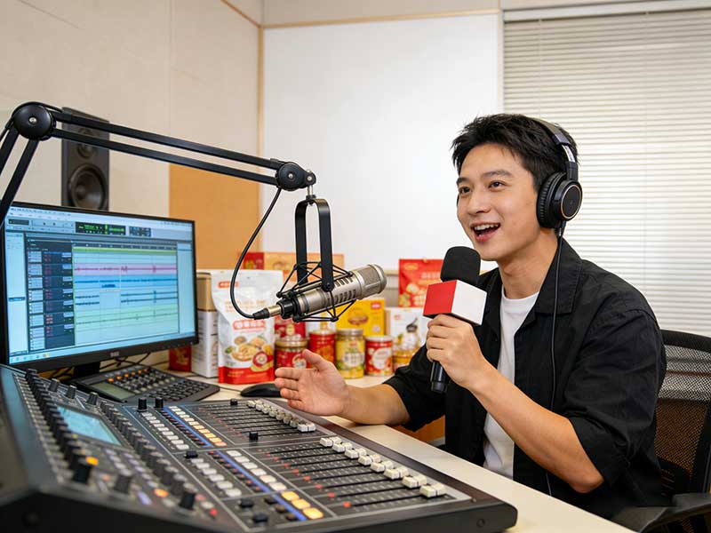 廣播電臺(tái)直播帶貨：新時(shí)代的“空中市場(chǎng)”，鄉(xiāng)村振興的“隱形翅膀”